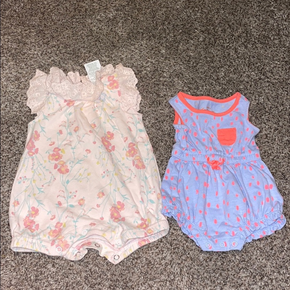 Baby girl rompers